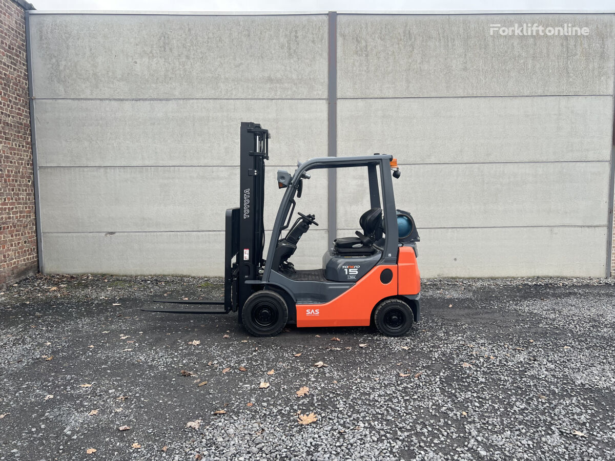 Toyota 02-8FGF15 gas forklift